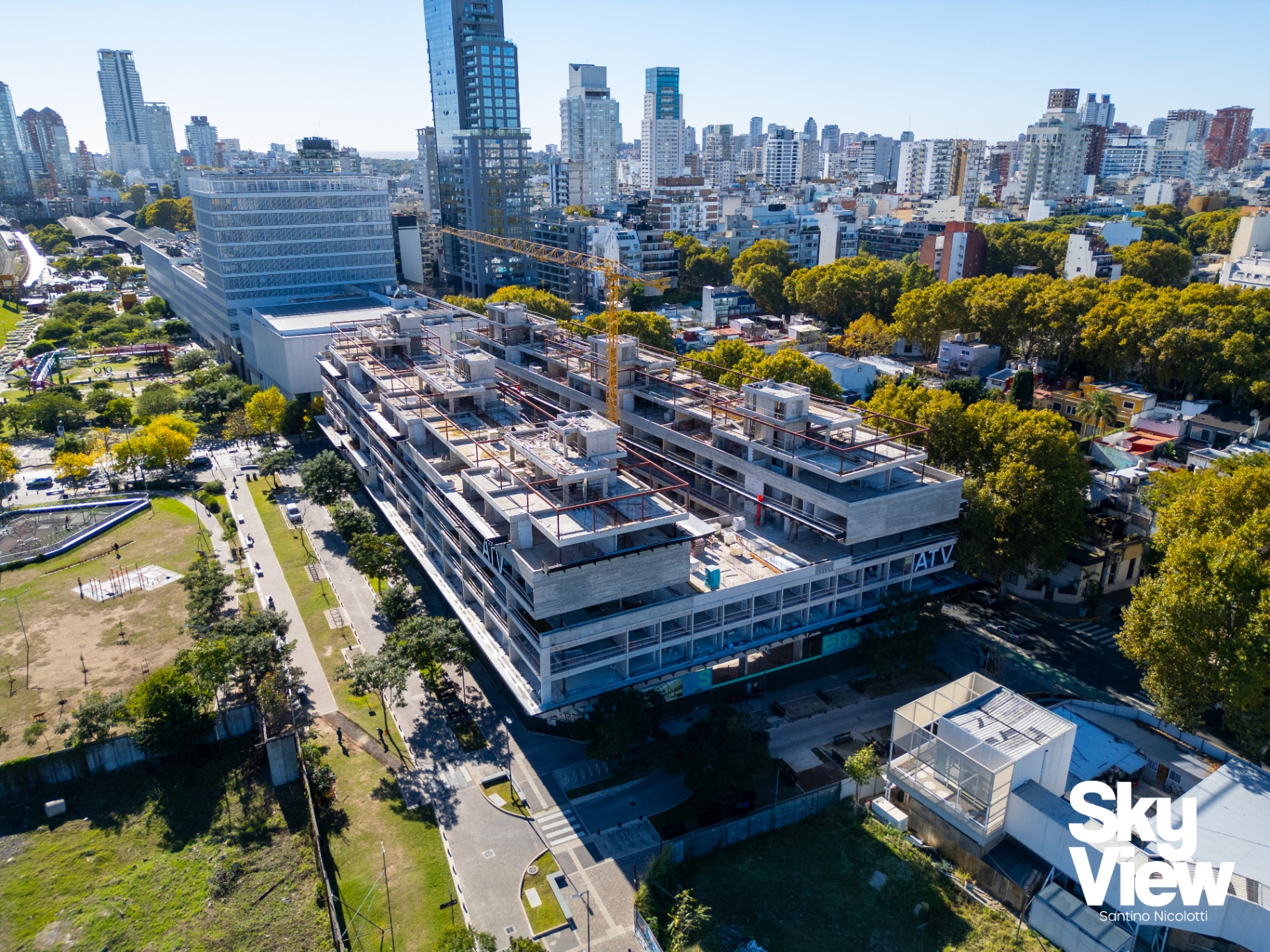 Fotografía y video inmobiliario aéreo con drone en Buenos Aires por SkyView